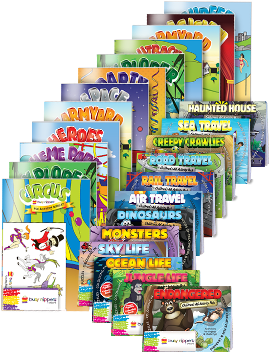 A5/A6 Booklet Multi 24 Pack